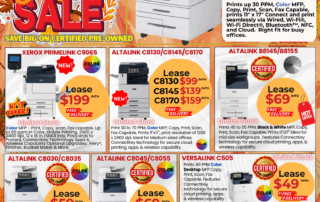 Buy a business class Xerox Copier for your Tampa Bay Business