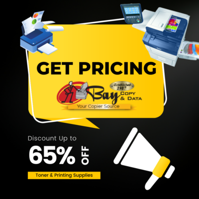 Bay Copy & Data offers Printer Toner & Supplies in Tampa Bay and Surrounding Area. Get Pricing Today.