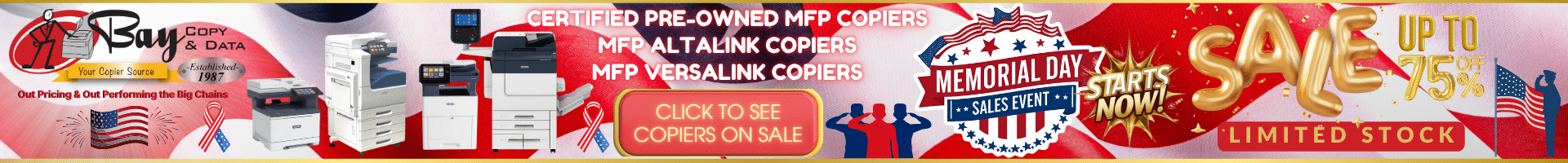 2025 Memorial Day Copier Sale in Tampa Bay Copy Best Copier Deals Clearwater